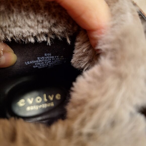 Easy Spirit Wedge Ankle Booties - Size 8W - Picture 5 of 6